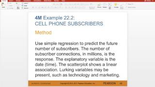 Simple Regression Using JMP
