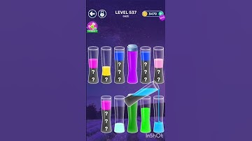 #level =537#watersort #shortvideo #games