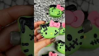 Monster Hello Kitty Treats! 🧟♀️ Tools linked to my amazon storefront #hellokitty #spoooky #ytshorts