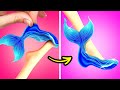 Mermaid&#39;s Tail in Real Life! How to Be a Mermaid || Incredible Makeover Hacks by Bla Bla Jam!