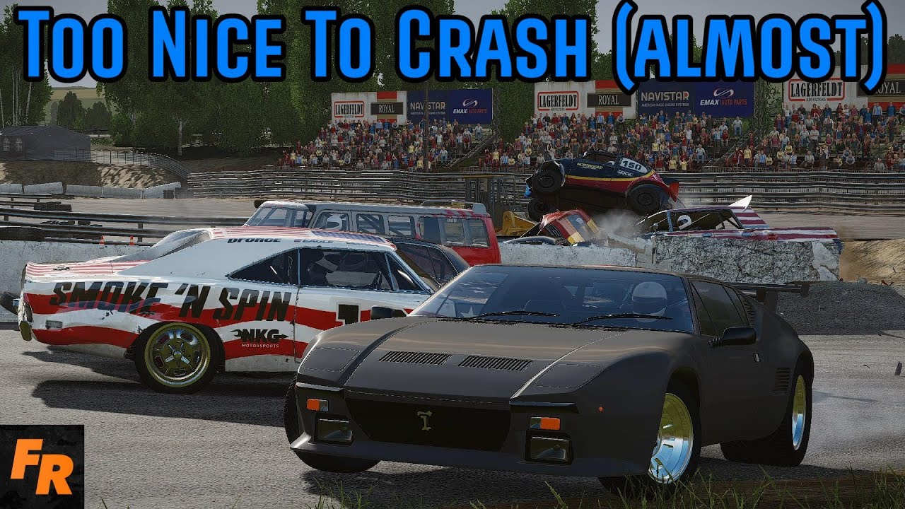 Too Nice To Crash (Almost...) - Wreckfest Mods - YouTube