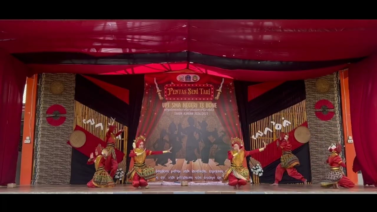 TARI ANYORONG LOPI, PEMENTASAN TARI 2026 (Ujian Praktek) UPT SMAN 13 BONE,