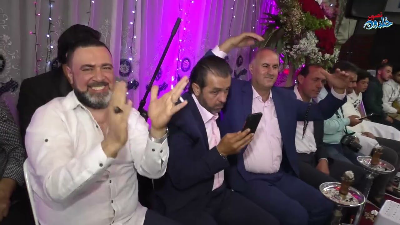 #يؤبش_دير قانون _ الشاعر أسامه السمره والشاعر شام حاتم مع المايسترو ياسر زكريا 💙العريس عبدالله عليا