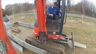 Kubota mini digger