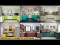 U Shaped Kitchen Design || Modular Kitchen Designs || किचन की डिजाइन || Kichan Kabat Design