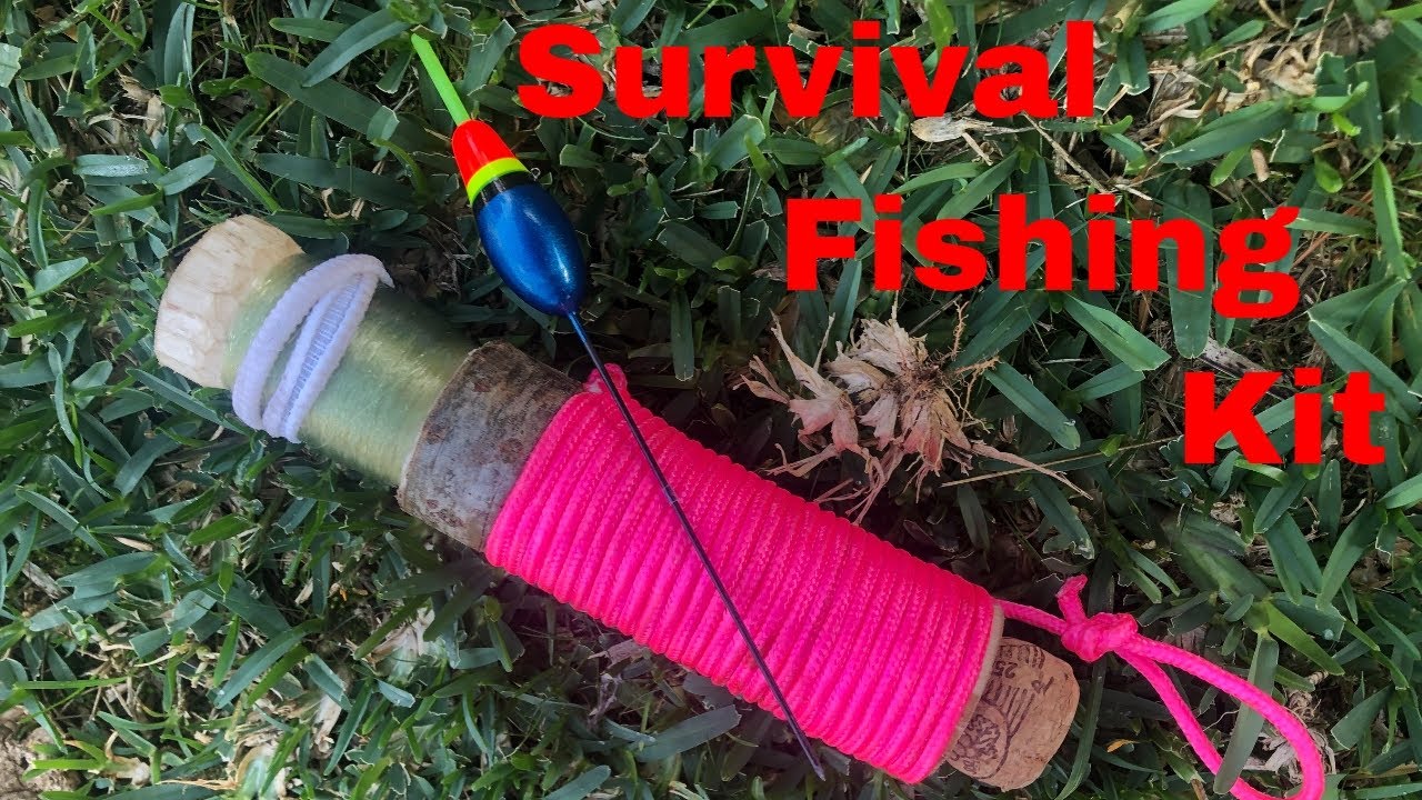 DIY Survival Fishing Kit - Bushcraft hobo reel 