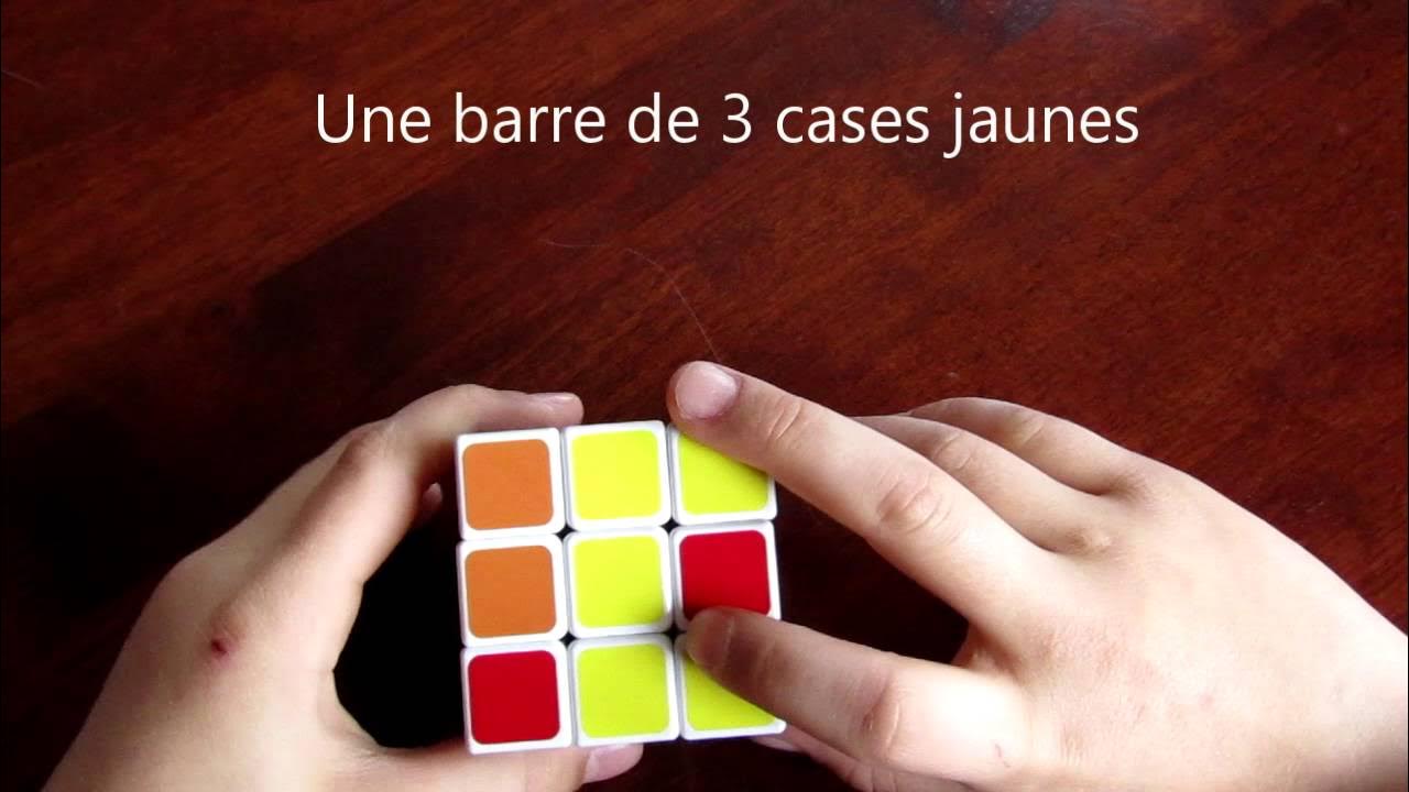 Comment Faire Un Rubik's Cube 3x3x3 Debutant Video