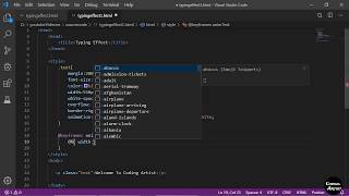 Creating a smooth Typing Effect with css