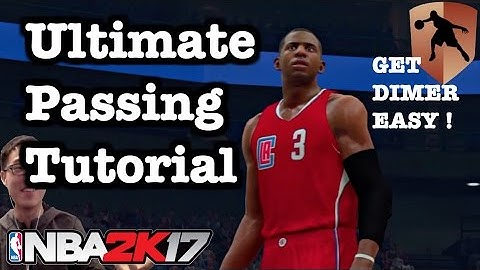 NBA 2K17 Tips Best Passing Tutorial. 2K17 How to get Dimer Badge tutorial. 2K17 Tutorial #17