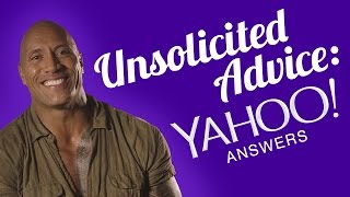 Unsolicited Advice: Yahoo Answers with The Rock - Seven Bucks November Q&A