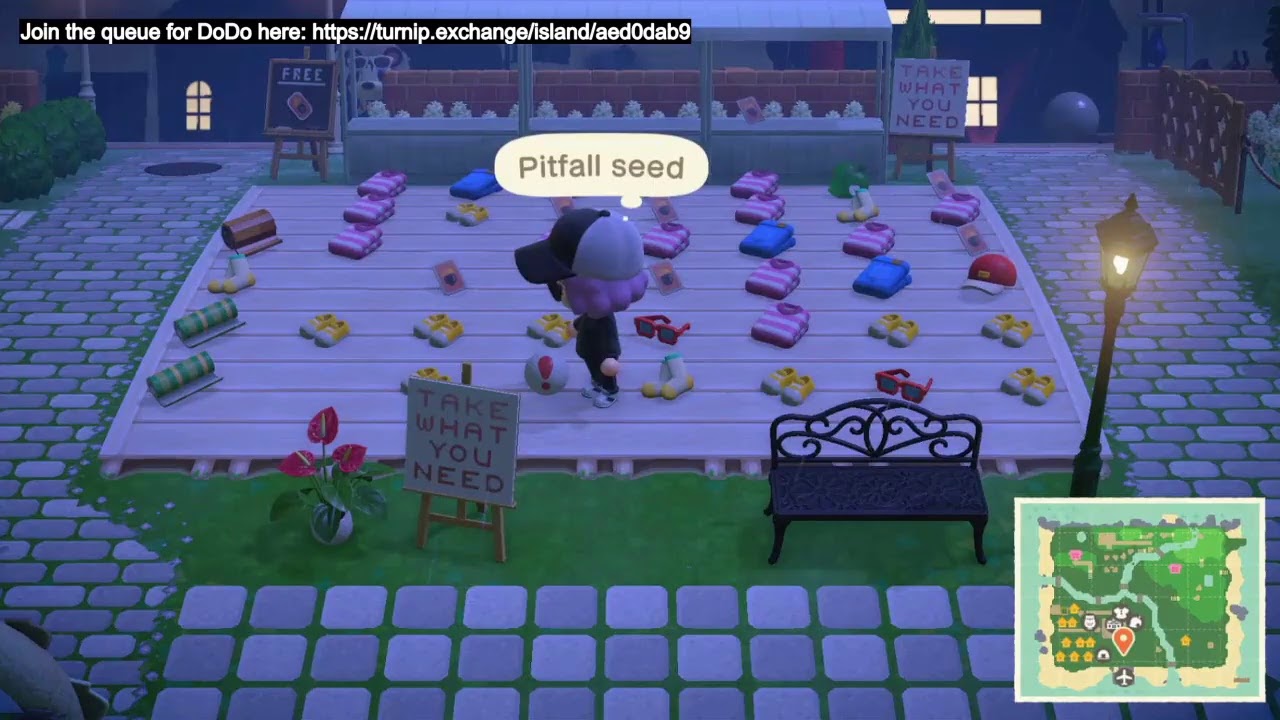 Hosting an Animal Crossing catalog party on Live Stream YouTube