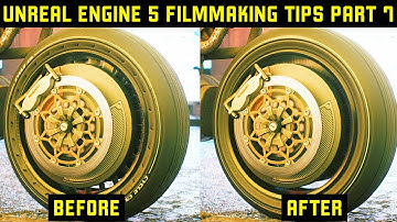 Unreal Engine 5 Filmmaking Tips Part 7 Motion Blur Settings