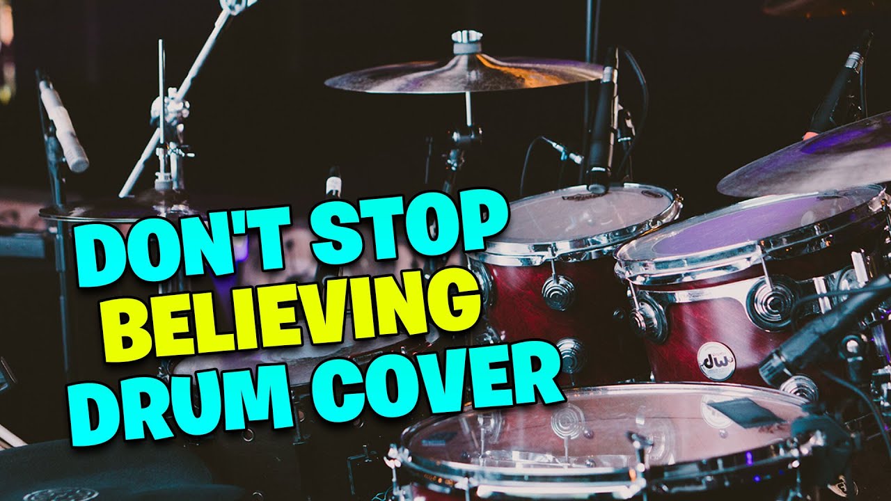 Don't Stop Believin Drum Cover (Paul Monroe)