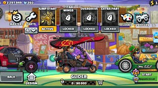 JUMP START MASTERY ACTIVATED (GLIDER) - Hill Climb Racing 2
