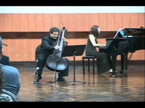 Fauré. Sérénade Op 98. Cello: William Molina Cestari. Piano: Vilma Sanchez.