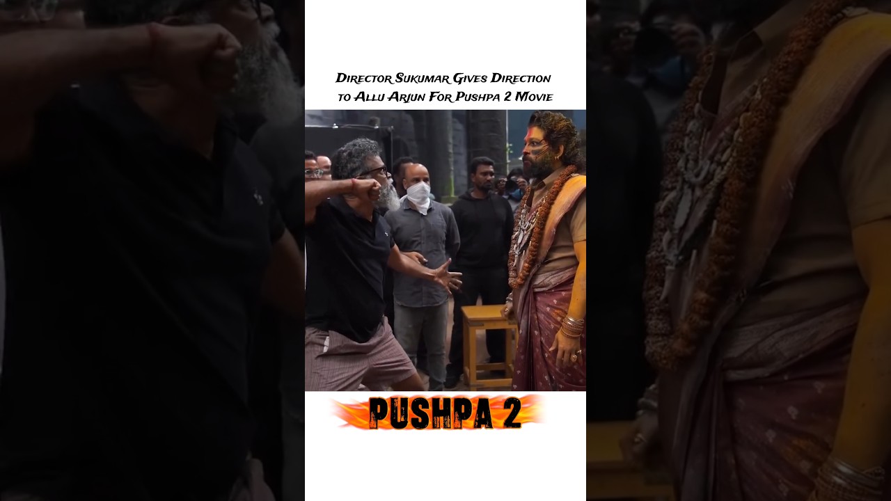 Sukumar Gives Direction to Allu Arjun 