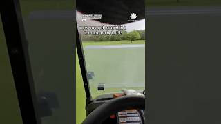 When a "tornado" interrupts your golf game