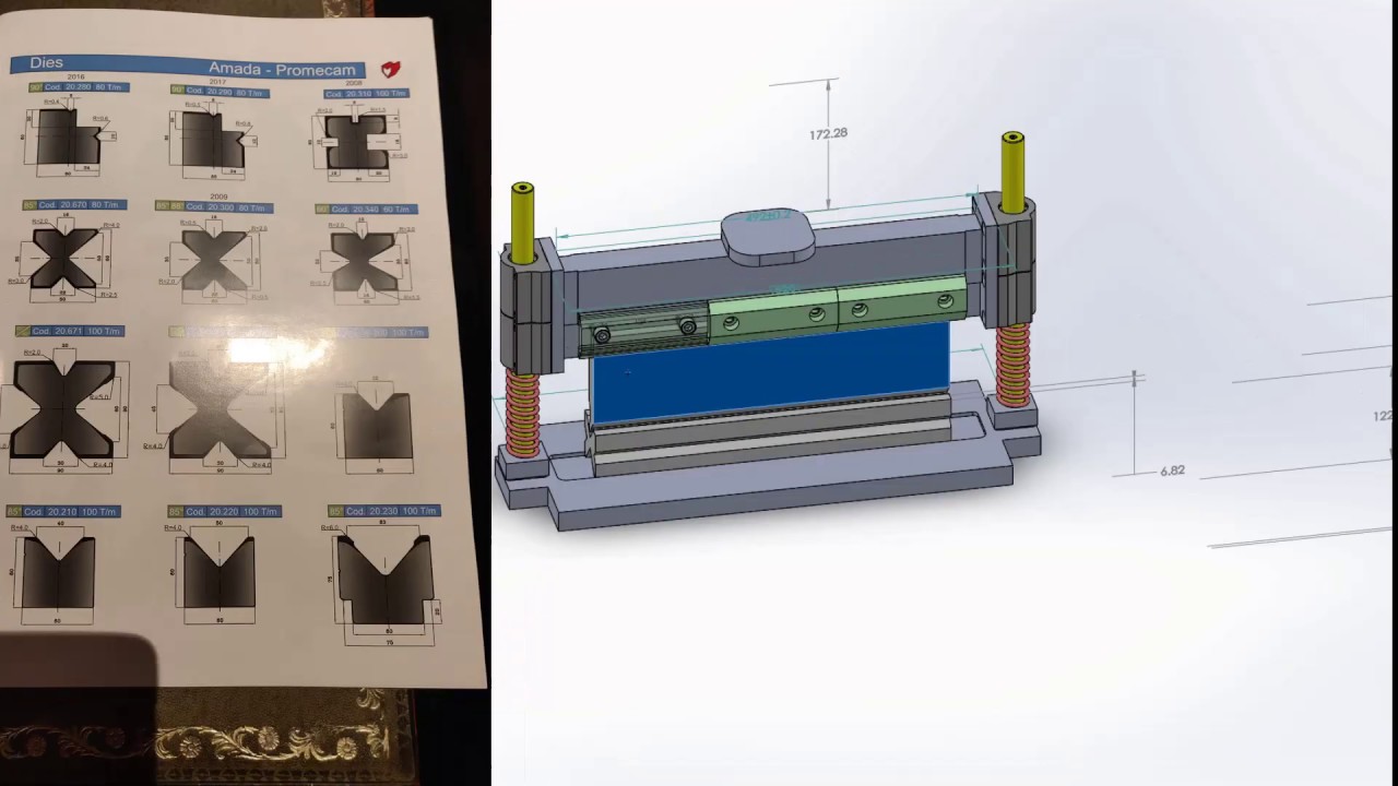 DIY Press Brake for 20T Shop Press ( the ultimate homemade finger brake