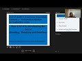 CAF-8 Lecture 1 - Part 1 - Orientation Session