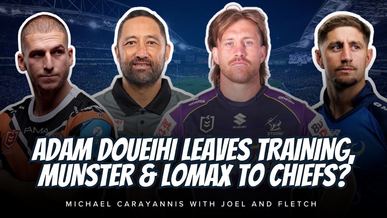 BREAKING - Michael Carayannis on Adam Doueihi leaving Tigers training & Munster free to talk to PNG!