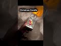 Flickering Flameless Snow Globe Candle! ❄️🕯️ #ChristmasDecor #LEDCandle #GiftIdea