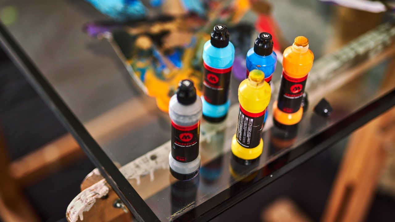 MOLOTOW Product Session #65 - Tagging X Fineart with MOLOTOW Dripstick Permanent Paint 860DS