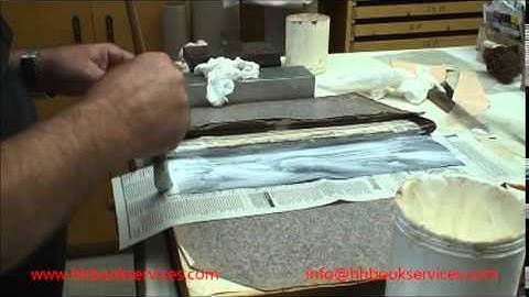 Ledger Restoration Part 16 21 Replacing The Endpapers