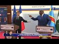 Direct30424macron atil menti  tshisekedi  rubaya reste sous le contrle des fardc