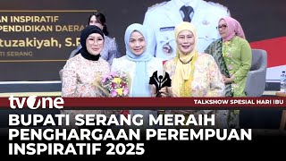 Download lagu Hj. Ratu Raih Penghargaan Perempuan Inspiratif Bidang Inovasi Pendidikan Daerah | tvOne