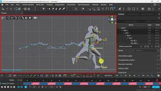 RUNN CYCLE WITH MOTION