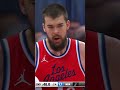 Zubac is smooth 😮‍💨 #nba #laclippers #highlights