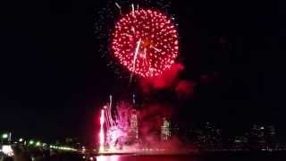 4th of July fireworks Liberty State Park, NJ