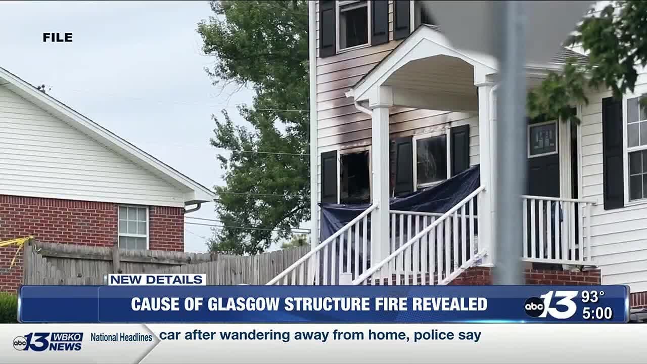 Cause of Glasgow structure fire revealed