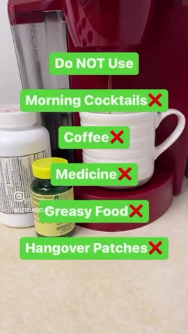 🍹 Hangover recovery tips in case you celebrate a little too…enthusiastically.