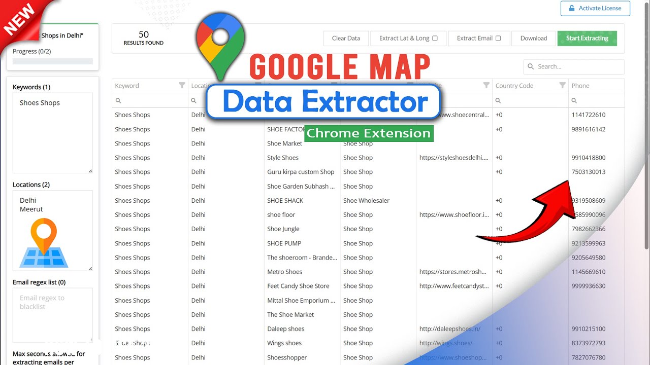GEXTRACTOR Google Extractor Scrapper tool lead generation software bangladesh