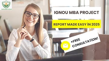 Ignou MBA Project Report Made Easy in 2025 ✅ | Step-by-Step Hacks | @AcademicXpertOfficial