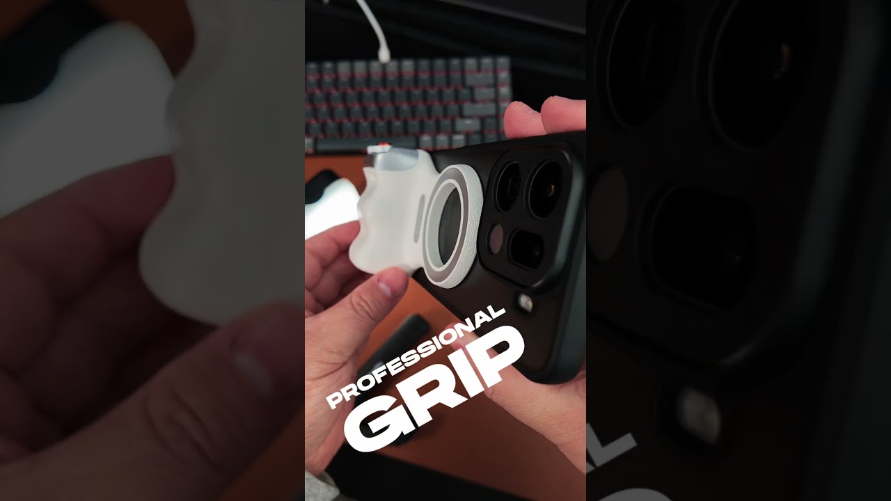Telesin Fun Shot Magnetic Grip2... it's a mouth full. Product overview