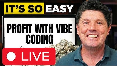 🔴LIVE Bill McIntosh Show: The Top 3 Ways To Make Money With Vibe Coding as a Beginner
