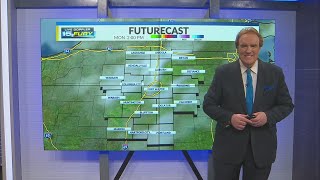 More clouds with warmer temperatures on the way