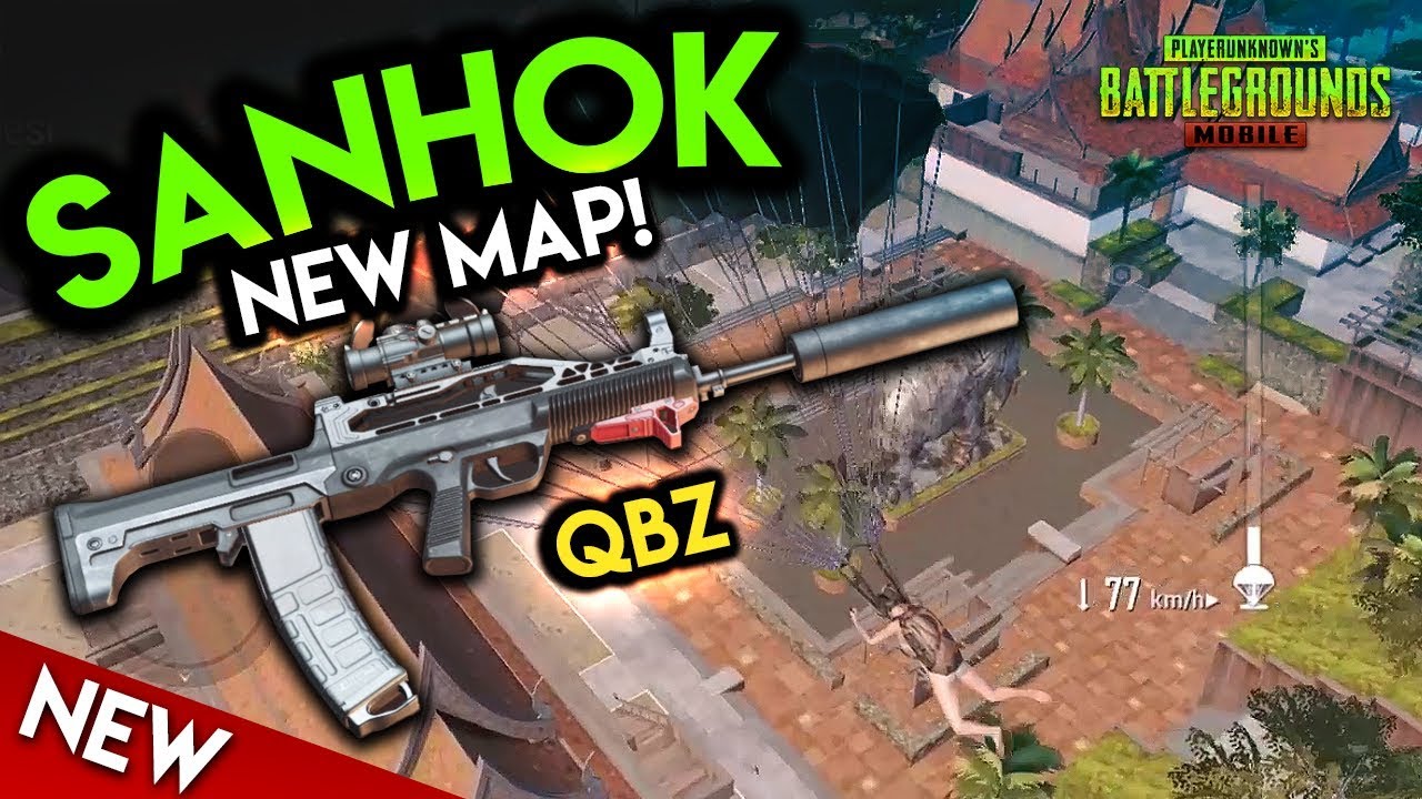 NEW MAP SANHOK & NEW GUN QBZ! PUBG Mobile Update - 