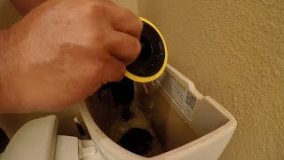 How to change a Kohler Cartridge Flush Valve Rubber Seal in about 3 minutes.