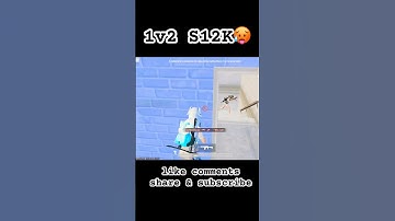 S12K kya ho payega 1v2 😱 #bgmi #pubgmobile #shorts #shortsfeed  #viralshorts