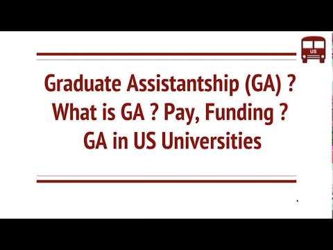 Video: Zijn afgestudeerde assistentschappen belastbaar?