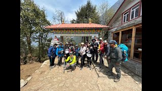 EVEREST BASE CAMP TREK  19-29 APRIL 2024 PART 1