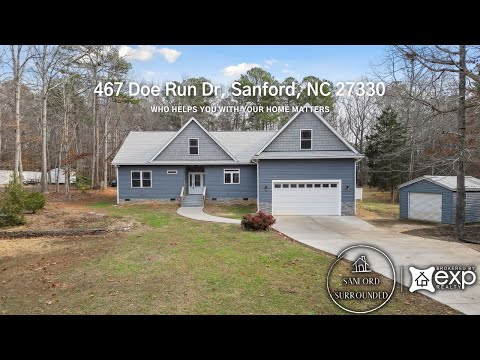 467 Doe Run Dr, Sanford, NC home video tour