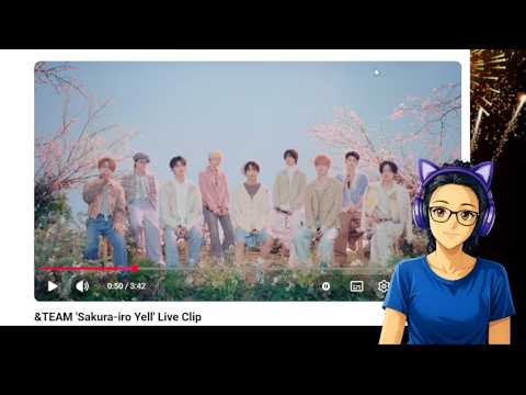 REACTION: &TEAM _ Sakura iro Yell (Live Clip)