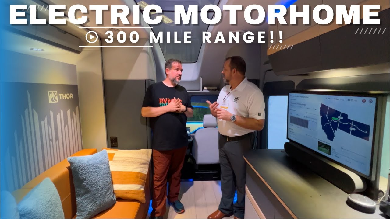 Tour Thor’s NEW ELECTRIC RV — 300 Mile Range in the RV of the Very Near Future YouTube