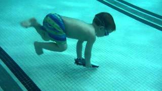 3yo William Diving down to get his 'Toypedo' torpedo screenshot 4