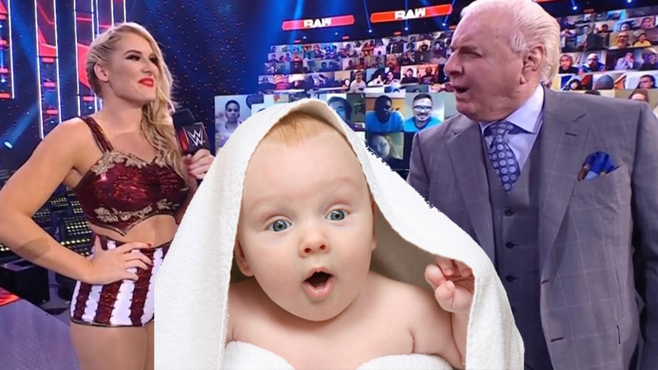 LACEY EVANS PREGNANT WITH RIC FLAIRS BABY!?? Monday Night Raw 2/15/21 ...
