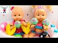 Vídeos de las Bebés NENUCO Hermanitas Traviesas Naia y Alice Baño con Muñecas LOL Examen y Picnic